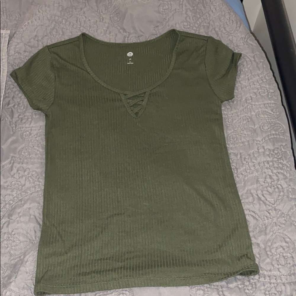 Olive green tee shirt from kohl’s